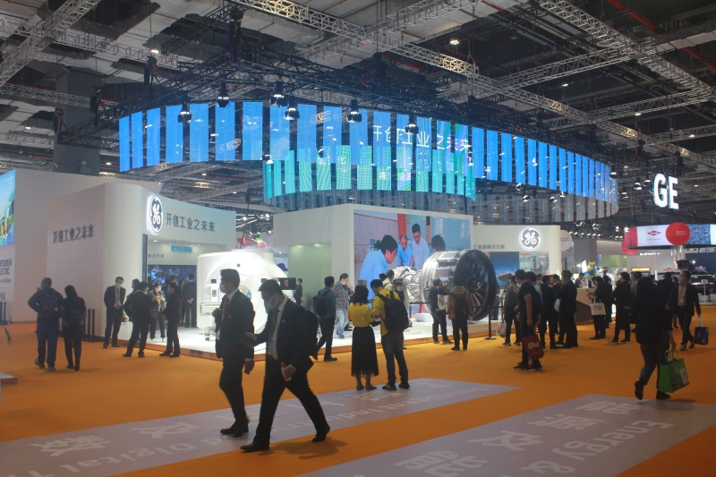 第五屆進口博覽會現(xiàn)場照片